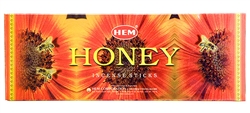 Wholesale Hem Honey Incense 20 Stick Packs (6/Box)