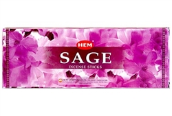 Wholesale Hem Sage Incense 20 Stick Packs (6/Box)