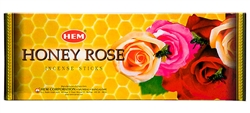 Wholesale Hem Honey-Rose Incense 20 Stick Packs (6/Box)