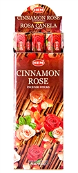 Wholesale Hem Cinnamon-Rose Incense 20 Stick Packs (6/Box)