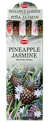 Wholesale Hem Pineapple-Jasmine Incense 20 Stick Packs (6/Box)