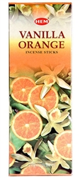Wholesale Hem Vanilla-Orange Incense 20 Stick Packs (6/Box)