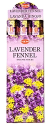 Wholesale Hem Lavender Fennel Incense 20 Stick Packs (6/Box)