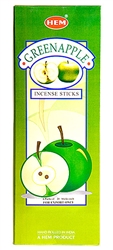 Wholesale Hem Green Apple Incense 20 Stick Packs (6/Box)