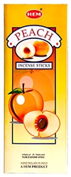 Wholesale Hem Peach Incense 20 Stick Packs (6/Box)