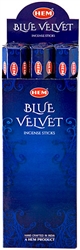 Wholesale Hem Blue Velvet Incense 20 Stick Packs (6/Box)