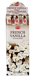 Wholesale Hem French Vanilla Incense 20 Stick Packs (6/Box)