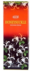 Wholesale Hem Honeysuckle Incense 20 Stick Packs (6/Box)