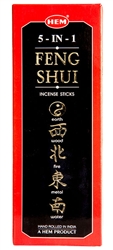 Wholesale Hem Feng Shui 5-IN-1 Incense 20 Stick Packs (6/Box)