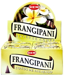 Wholesale Hem Frangipani Cones 10 Cones Pack (12/Box)