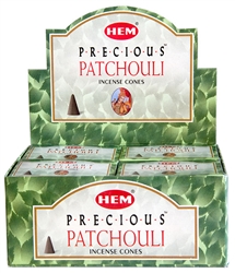 Wholesale Hem Precious Patchouli Cones 10 Cones Pack (12/Box)