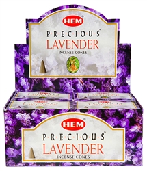 Wholesale Hem Precious Lavender Cones 10 Cones Pack (12/Box)