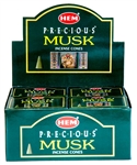 Wholesale Hem Precious Musk Cones 10 Cones Pack (12/Box)