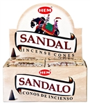 Wholesale Hem Sandal Cones 10 Cones Pack (12/Box)