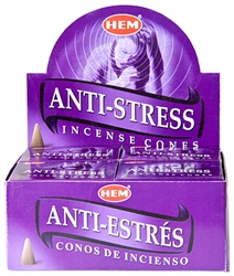 Wholesale Hem Anti Stress Cones 10 Cones Pack (12/Box)