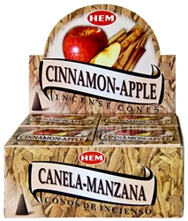 Wholesale Hem Cinnamon-Apple Cones 10 Cones Pack (12/Box)