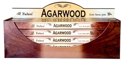 Wholesale Tulasi Agarwood Incense 8 Stick Packs (25/Box)