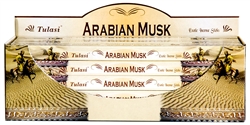 Wholesale Tulasi Arabian Musk Incense 8 Stick Packs (25/Box)