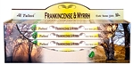 Wholesale Tulasi Frank & Myrrh Incense 8 Stick Packs (25/Box)