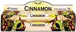 Wholesale Tulasi Cinnamon Incense 20 Stick Packs (6/Box)