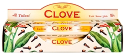 Wholesale Tulasi Clove Incense 20 Stick Packs (6/Box)