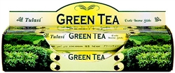 Wholesale Tulasi Green Tea Incense 20 Stick Packs (6/Box)