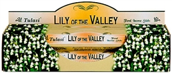 Wholesale Tulasi Tulasi Lily of the Valley Incense 20 Stick Packs (6/Box)