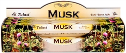 Wholesale Tulasi Tulasi Musk Incense 20 Stick Packs (6/Box)