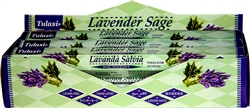 Wholesale Tulasi Lavender & Sage Incense 20 Stick Packs (6/Box)