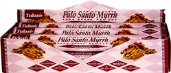 Wholesale Tulasi Palo Santo & Myrrh Incense 20 Stick Packs (6/Box)