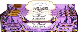 Wholesale Tulasi Palo Santo & Lavender Masala Incense 15 Gram Hex Packs (6/Box)