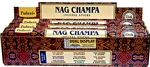 Wholesale Tulasi Nag Champa Incense 15 Gram Hex Packs (6/Box)