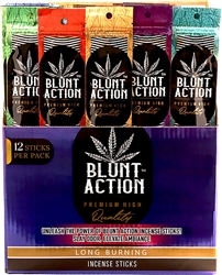 Wholesale Tulasi Blunt Action Incense Display 12 Gram Packs No. 1 (72 Packs)