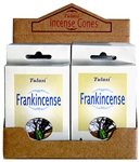 Wholesale Tulasi Frankincense Cones 15 Cones/Pack (12/Box)