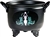 Wholesale Earth Goddess  Metal Cauldron 4.5"D, 4"H