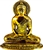 Wholesale Aluminum Buddha Incense Burner 5"H, 5.5"W (Gold)