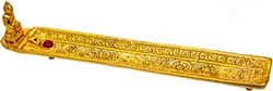 Wholesale Aluminum Ashcatcher- Buddha 8.2"L Gold