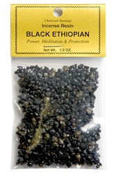 Wholesale Black Ethiopian - Incense Resin - 1/2 OZ.