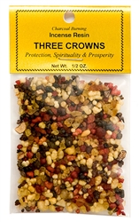 Wholesale Three Crowns - Incense Resin - 1/2 OZ.