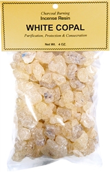 Wholesale White Copal - Incense Resin - 4 Ounce