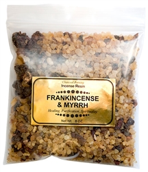 Wholesale Frankincense & Myrrh Incense Resin - 8 OZ.