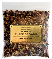 Wholesale Three Crowns Incense Resin - 8 OZ.