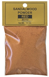 Wholesale Red Sandalwood Powder (Burma) - 1/2 OZ