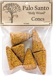 Wholesale Palo Santo Cones  - 1.5"L (Pack of 6)