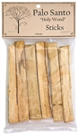 Wholesale Palo Santo Wood Sticks 4"L (Pack of 6 Sticks)