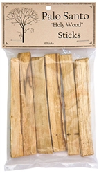 Wholesale Palo Santo Wood Sticks 4"L (Pack of 6 Sticks)