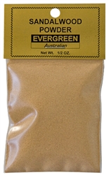 Wholesale Sandalwood Powder - Evergreen (Australian) - 1/2 OZ.