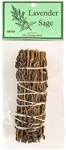 Wholesale Lavender Smudge 4"L (Mini)