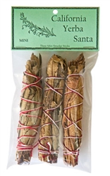 Wholesale Yerba Santa Smudge Stick 4"L Mini (Pack of 3)