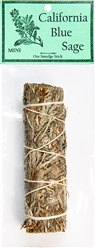 Wholesale Blue Sage Smudge 4"L (Mini)